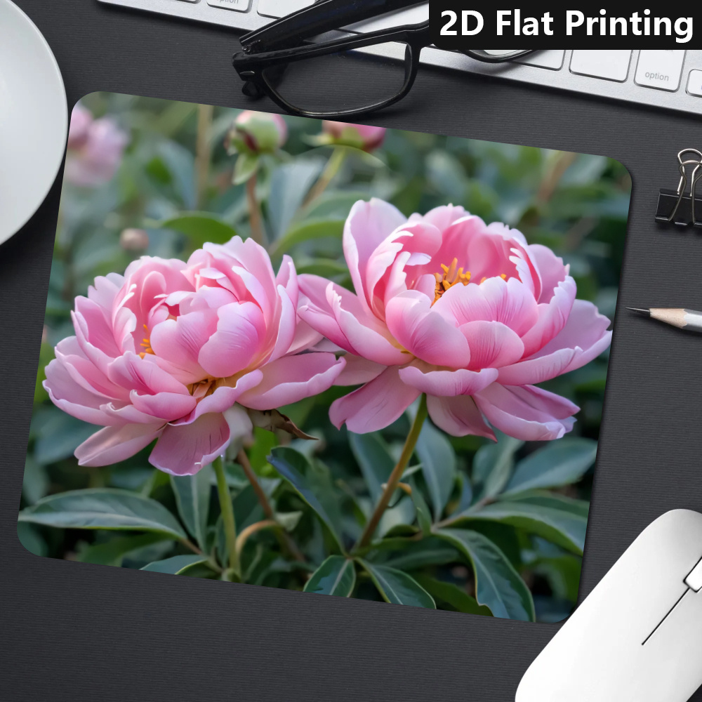 Essential Gaming Accessories - Fiori di peonia rosa, 1 pezzo,