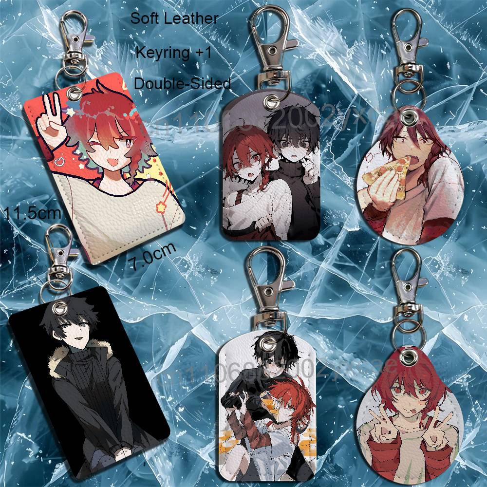 Gaming Accessories Gifts - Portachiavi in Pelle Maeno Aki Tsugino