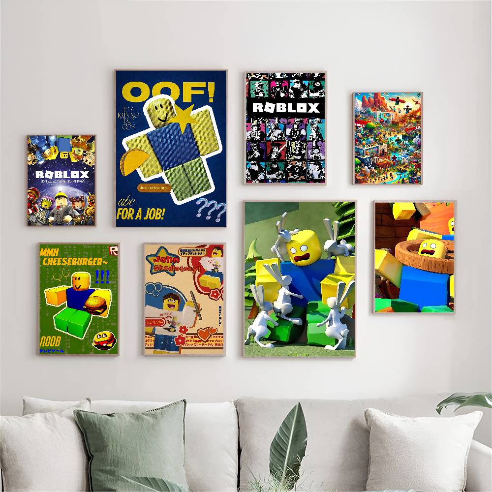 Gaming Accessories Roblox - Poster Anime R-Roblox del Gioco Sandbox,