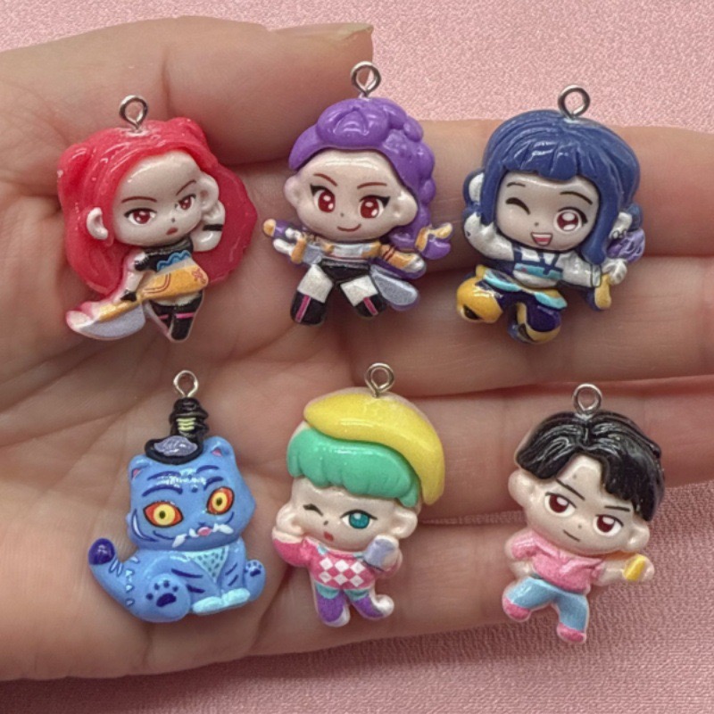 Gaming Accessories Gifts - 10 pendenti in resina a forma