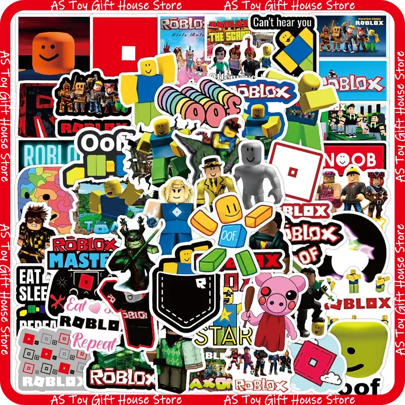 Gaming Accessories Roblox - 100 adesivi Roblox autoadesivi in vinile
