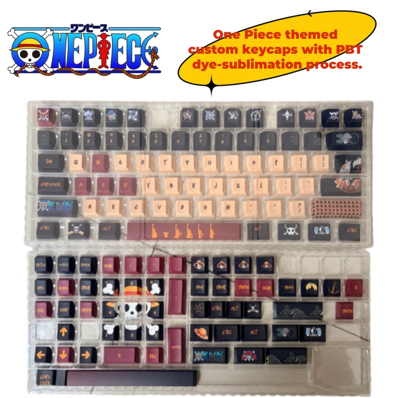 Gaming Accessories Anime - Keycaps personalizzati in PBT con tema