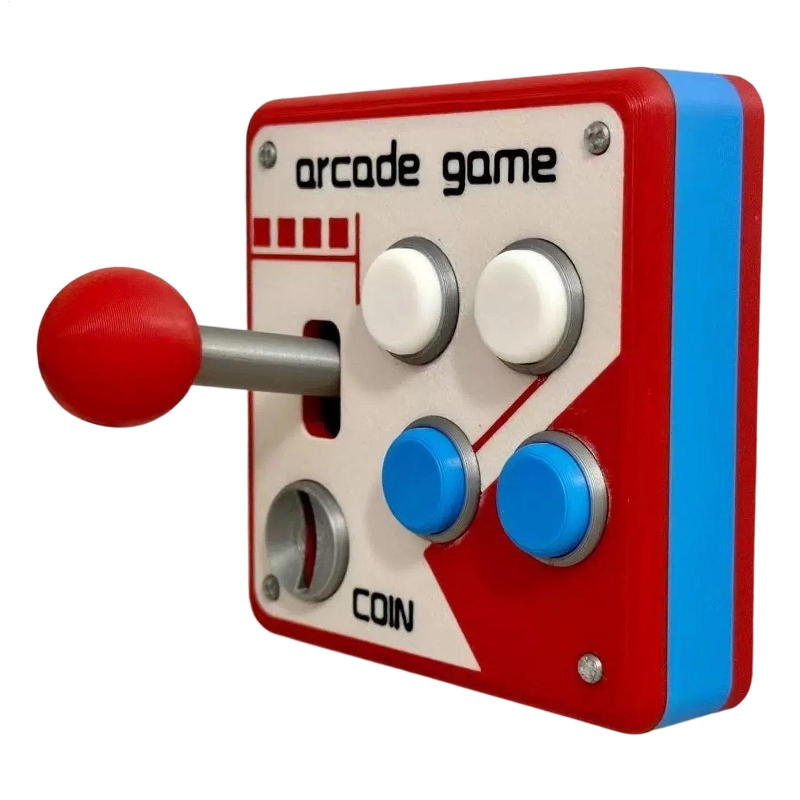 Gaming Accessories Decor - Copri Interruttori Creativi Stile Arcade Retrò,