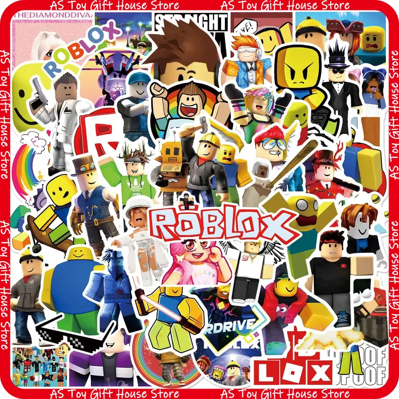 Gaming Accessories Roblox - 50 Pezzi Adesivi Graffiti Roblox Unici