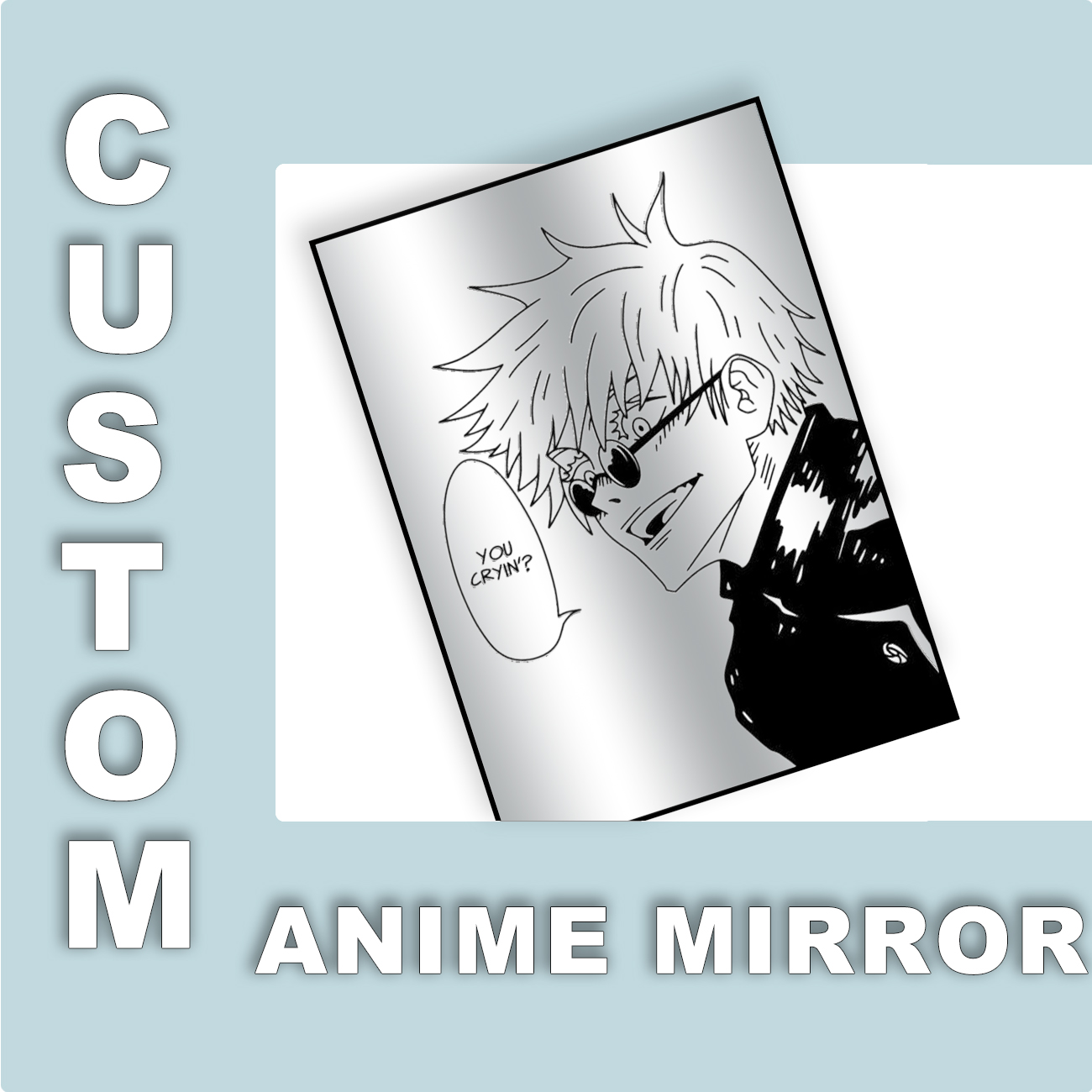 Specchio Anime Personalizzato, - Gaming Accessories Decor recensione e prezzo