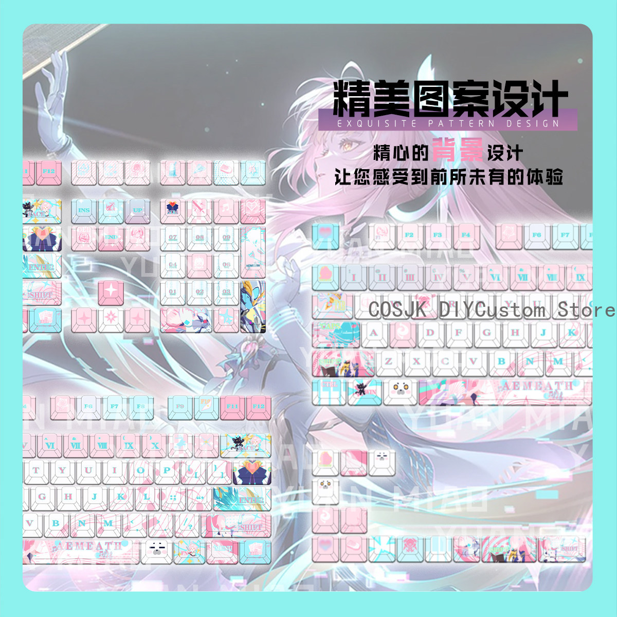 Set di 122 Tasti Anime Wutheri - Gaming Accessories Anime recensione e prezzo