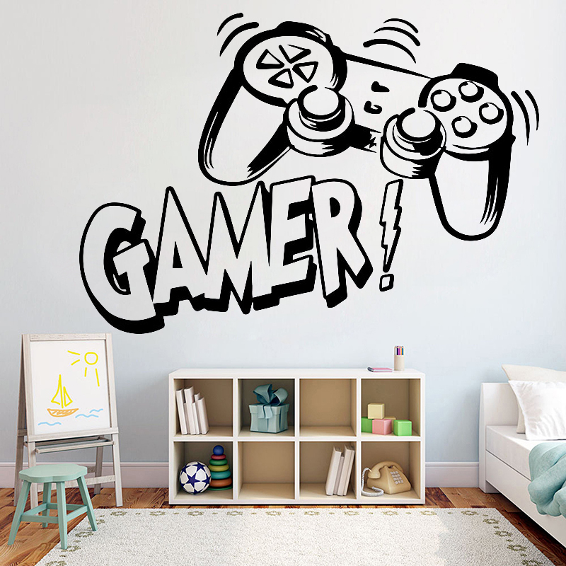 Adesivo murale per cameretta p - Gaming Accessories Wall recensione e prezzo