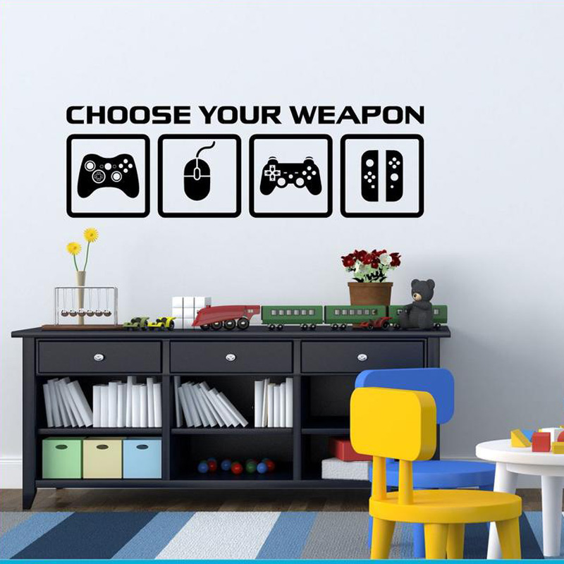 Decalcomania della parete dell - Gaming Accessories Wall recensione e prezzo