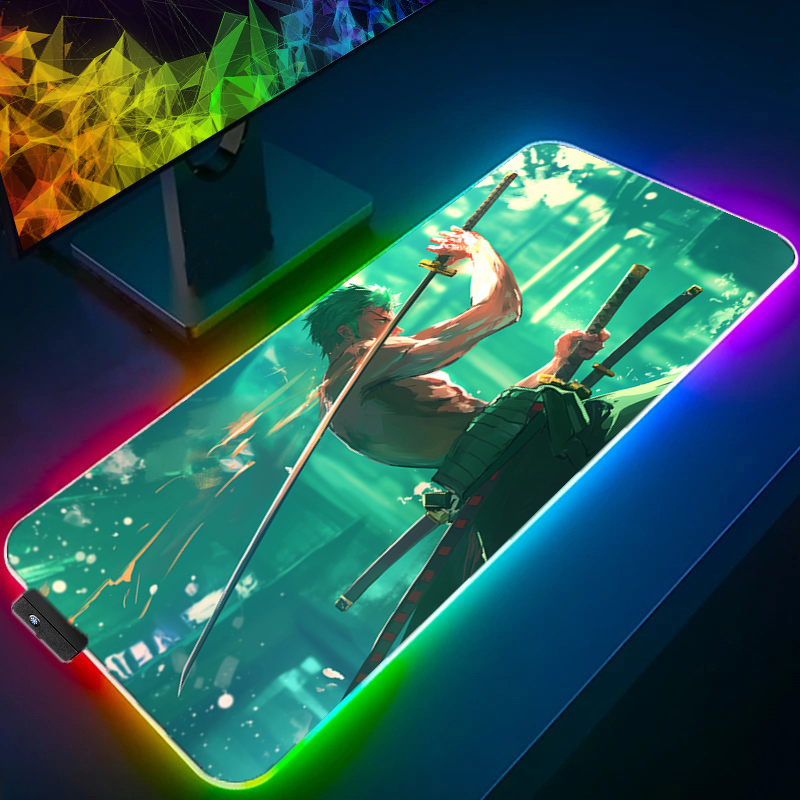 ONE PIECE Zoro Mouse Pad RGB A - Gaming Accessories Gamer recensione e prezzo