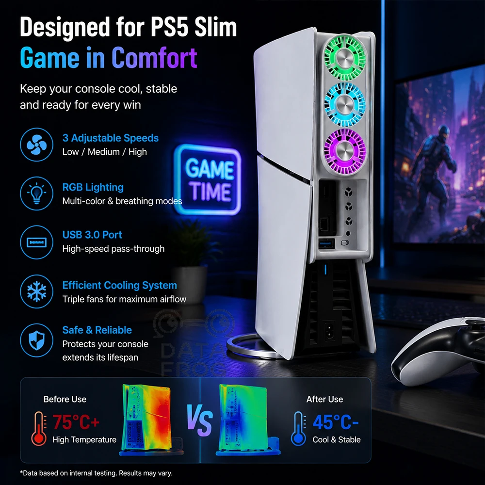 DATA FROG RGB Cooler Compatibi - Essential Gaming Accessories recensione e prezzo