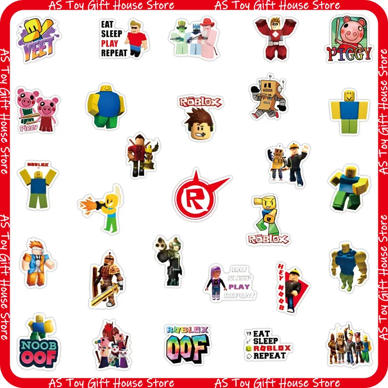 50 Pezzi Adesivi Roblox Imperm - Gaming Accessories Roblox recensione e prezzo
